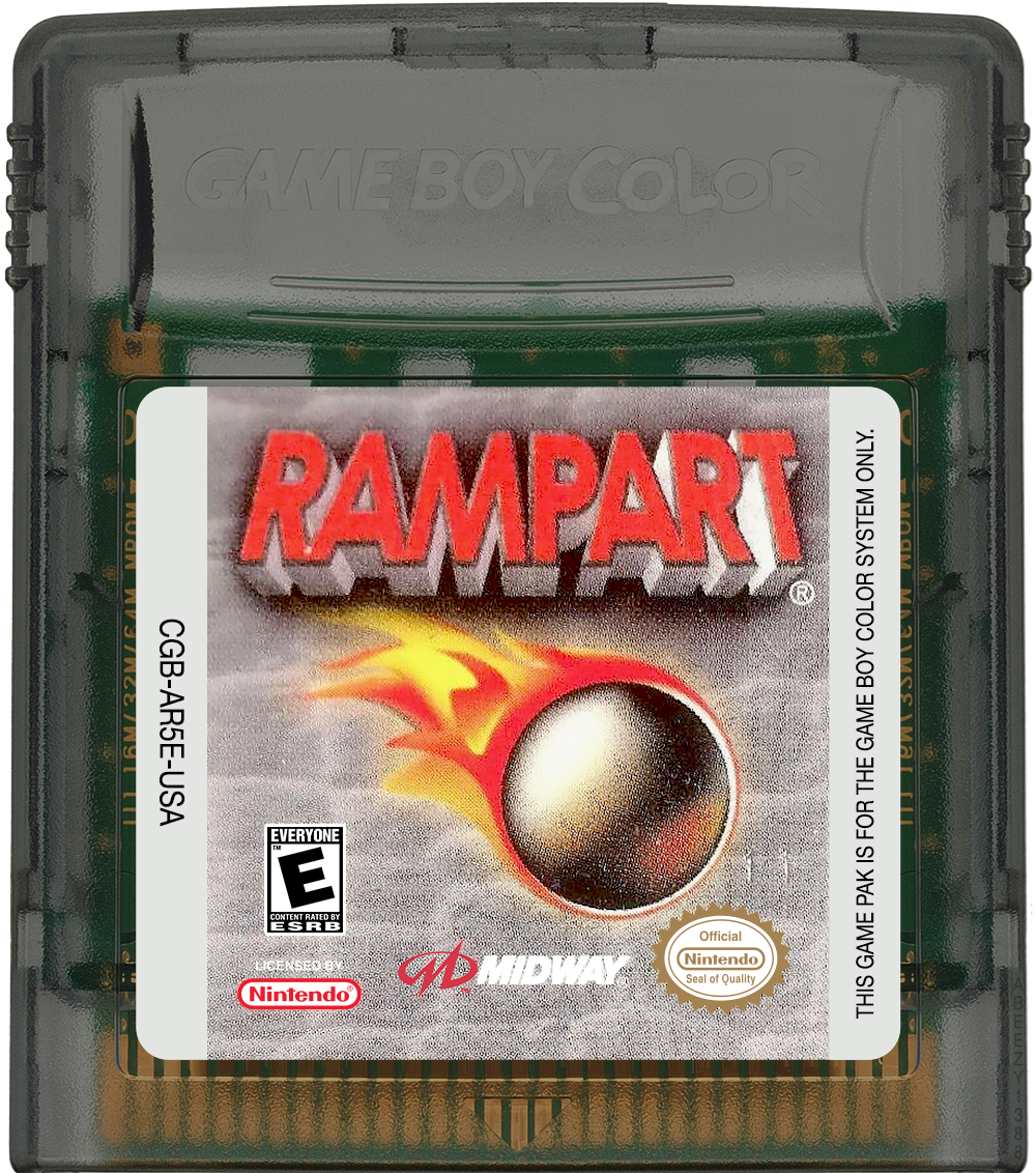 Rampart for Gameboy Color media 5 for GameBoy Color